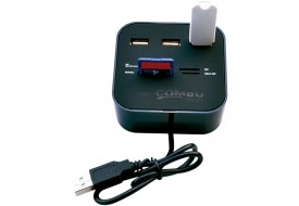 Combo Flash Card Reader + HUB USB2.0