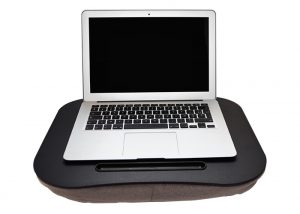 Knietafel voor laptop met penhouder