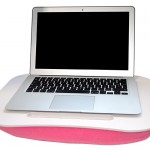 Knietafel voor laptop met penhouder