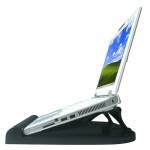Notebook Stand met 4poorts USB2.0 Hub
