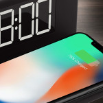 LED digital clock with fast wireless charge function - Image 3