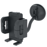 Universal flexible windshield mount