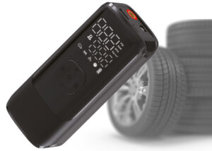 Portable electric inflator